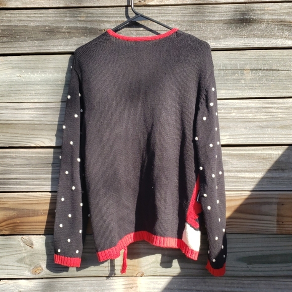 Vintage Gallagher Christmas Fun Sweater Medium - Picture 7 of 8